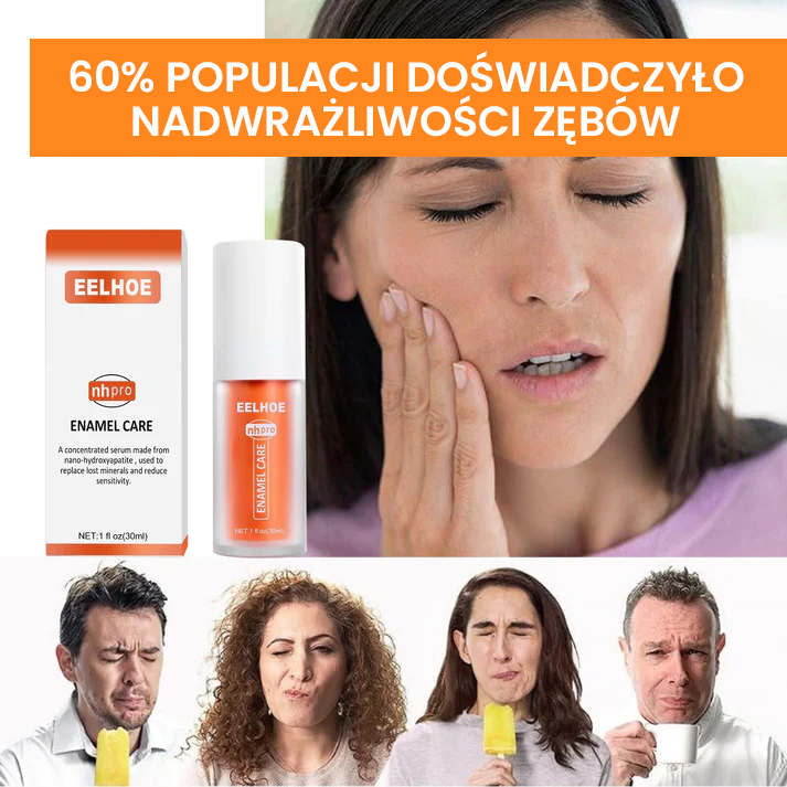 Korektor koloru zębów i serum do pielęgnacji szkliwa